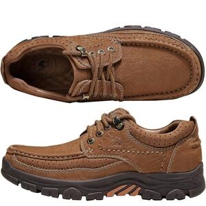CAMEL CROWN Men Casual Shoes Loafers Comfortable Walking Shoes Oxford for Work